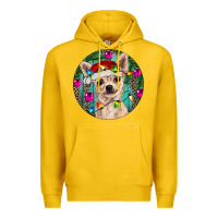 Lemon Christmas Chihuahua Premium Hoodie - RanaPortraitStore