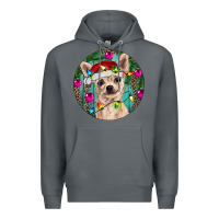 Rock Christmas Chihuahua Premium Hoodie - RanaPortraitStore