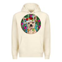 Sandshell Christmas Chihuahua Premium Hoodie - RanaPortraitStore