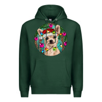 Sports Green Christmas Chihuahua Premium Hoodie - RanaPortraitStore