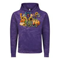 Cloud Purple give thanks to the lord Vintage Hoodie - FaDigitalArtStudio