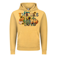 Vintage Mustard give thanks to the lord Vintage Hoodie - FaDigitalArtStudio