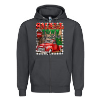 Smoke small town christmas Zipper Hoodie - BarkalooDesign