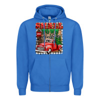 True Royal small town christmas Zipper Hoodie - BarkalooDesign