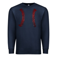 Navy ball stitch Premium Sweatshirt - AdoDesignShop