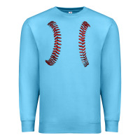 Ocean Blue ball stitch Premium Sweatshirt - AdoDesignShop