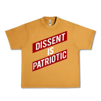 Peanut Butter DISSENT IS PATRIOTIC Political Meme Raglan Baseball Tee Urban Heavy Tee - maiPhamDesign