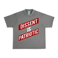 Tornado DISSENT IS PATRIOTIC Political Meme Raglan Baseball Tee Urban Heavy Tee - maiPhamDesign
