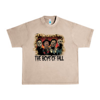 French Oak the boys of fall leopard pattern bleached halloween murder t shirt Urban Heavy Tee - maiPhamDesign