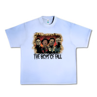 Grape Ice the boys of fall leopard pattern bleached halloween murder t shirt Urban Heavy Tee - maiPhamDesign
