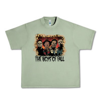 Oil Green the boys of fall leopard pattern bleached halloween murder t shirt Urban Heavy Tee - maiPhamDesign