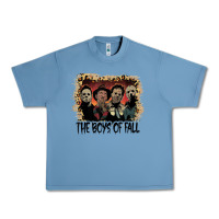 Pebble Blue the boys of fall leopard pattern bleached halloween murder t shirt Urban Heavy Tee - maiPhamDesign