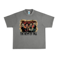 Tornado the boys of fall leopard pattern bleached halloween murder t shirt Urban Heavy Tee - maiPhamDesign