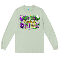 Matcha This girl needs a drink Long Sleeve Tee - FaDigitalArtStudio