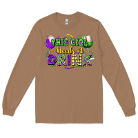 Toasted Coconut This girl needs a drink Long Sleeve Tee - FaDigitalArtStudio