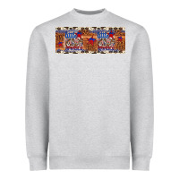 Heather Grey little miss america Heavyweight Sweatshirt - Artiststas