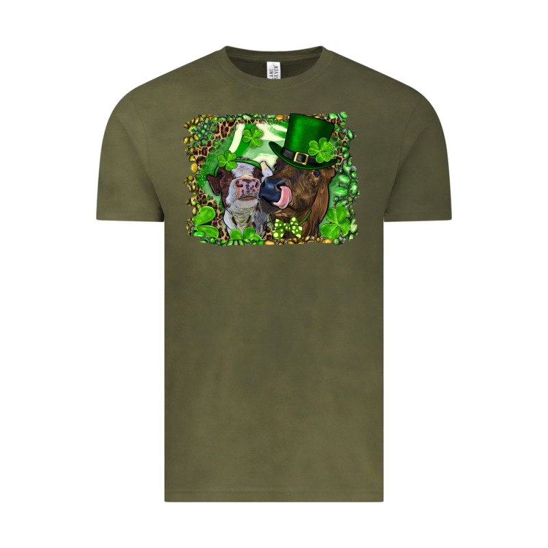 St. Patrick's Day Heifers Vintage Tee by RanaPortraitStore | Teevron