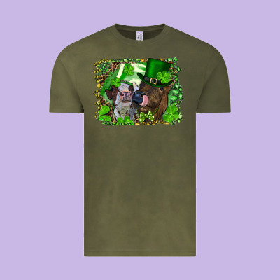 St. Patrick's Day Heifers Vintage Tee Designed By Ranaportraitstore