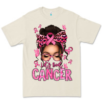 Bone lets beat cancer afro messy bun Premium Tee - texasbilliewilder