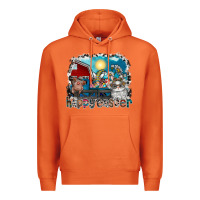 Carrot Happy Easter Premium Hoodie - CowhideDigitalArt