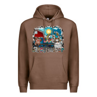Chestnut Happy Easter Premium Hoodie - CowhideDigitalArt