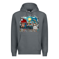 Rock Happy Easter Premium Hoodie - CowhideDigitalArt