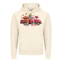 Vintage Artic Western Valentines Day Truck Photography Love Side Vintage Hoodie - FaDigitalArtStudio