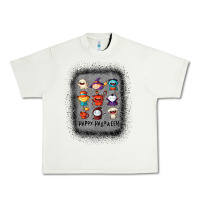 Pistachio halloween funny set ghost mummy witch vampire and pumpkin t shirt Urban Heavy Tee - maiPhamDesign