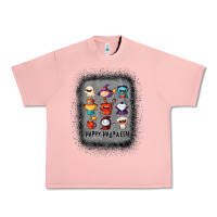 Salmon halloween funny set ghost mummy witch vampire and pumpkin t shirt Urban Heavy Tee - maiPhamDesign
