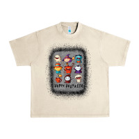 Sandshell halloween funny set ghost mummy witch vampire and pumpkin t shirt Urban Heavy Tee - maiPhamDesign