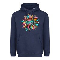 Navy racing sunflower Heavyweight Hoodie - AdoDesignShop