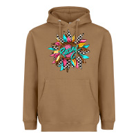 Toasted Coconut racing sunflower Heavyweight Hoodie - AdoDesignShop