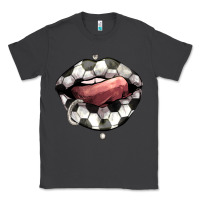Smoke Soccer lips Classic Tee - HowdyJamesFarm