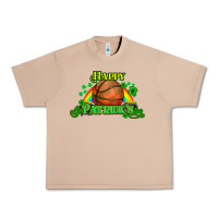 Burro St. Patrick's Day Basketball Urban Heavy Tee - HowdyJamesFarm