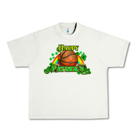 Pistachio St. Patrick's Day Basketball Urban Heavy Tee - HowdyJamesFarm
