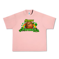 Salmon St. Patrick's Day Basketball Urban Heavy Tee - HowdyJamesFarm