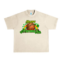 Sandshell St. Patrick's Day Basketball Urban Heavy Tee - HowdyJamesFarm