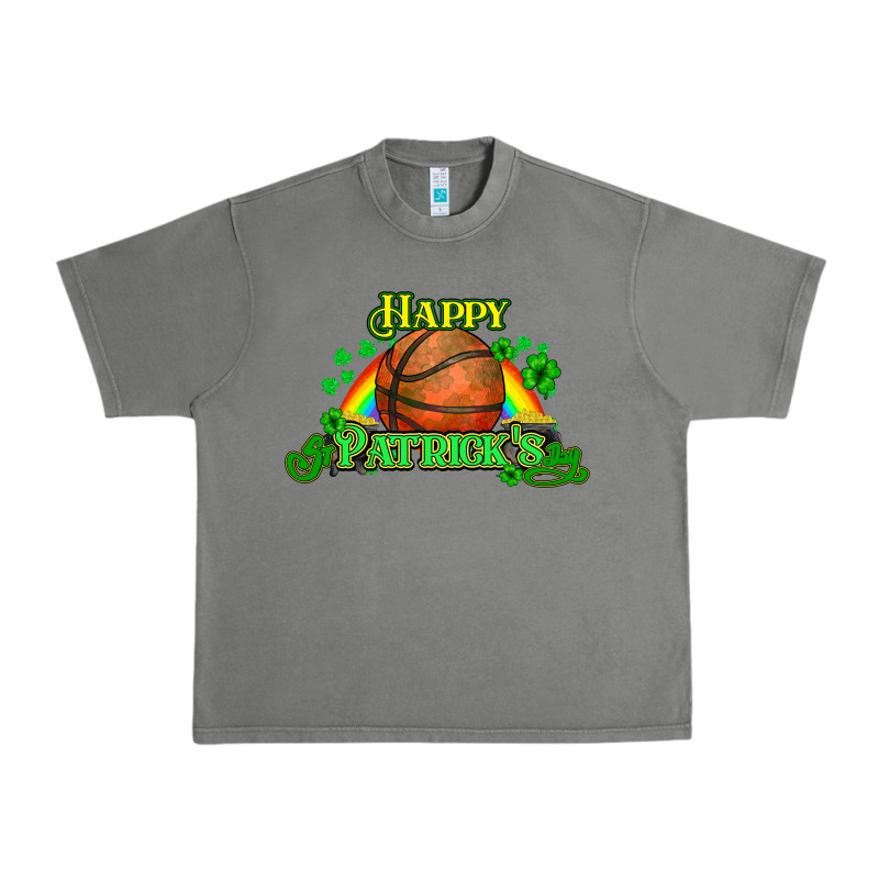 St. Patrick's Day Basketball Urban Heavy Tee by HowdyJamesFarm | Teevron