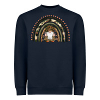 Navy camouflage gnomes rainbow Heavyweight Sweatshirt - Artiststas