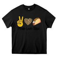 Black Peare Love Tacos Heavy Core Tee - Bettercallsaul
