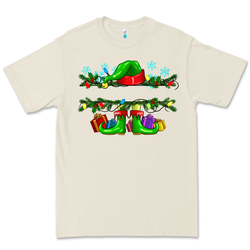Custom Name Christmas Elf Premium Tee by texasbilliewilder | Teevron