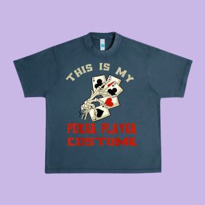 This Is My Poker Player Costume Halloween T Shirt Urban Heavy Tee Designed By Maiphamdesign