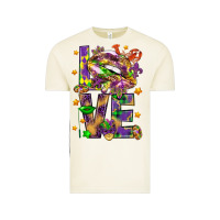 Vintage Arctic Mardi Gras love lips Vintage Tee - HowdyJamesFarm