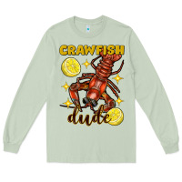 Matcha Mardi Gras Crawfish dude Long Sleeve Tee - FaDigitalArtStudio