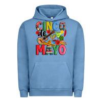 Pigment Pebble Blue cinco de mayo Urban Hoodie - JahusDesignShop