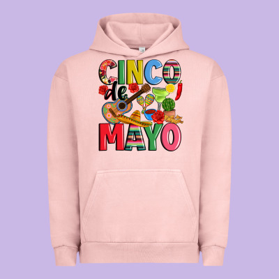 Cinco De Mayo Urban Hoodie Designed By Jahusdesignshop