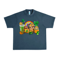 Midnight Navy St. Patricks coffee cups Urban Heavy Tee - HowdyJamesFarm