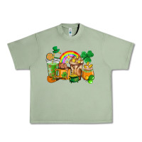 Oil Green St. Patricks coffee cups Urban Heavy Tee - HowdyJamesFarm