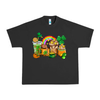 Pigment Black St. Patricks coffee cups Urban Heavy Tee - HowdyJamesFarm