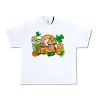White St. Patricks coffee cups Urban Heavy Tee - HowdyJamesFarm